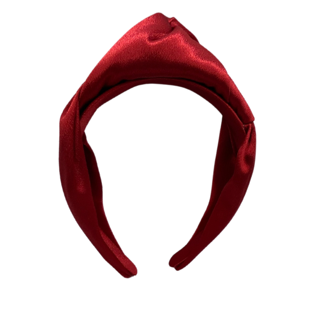 MUM's CORNER- AYO LARGE KNOT HEADBAND IN CREPE SATIN