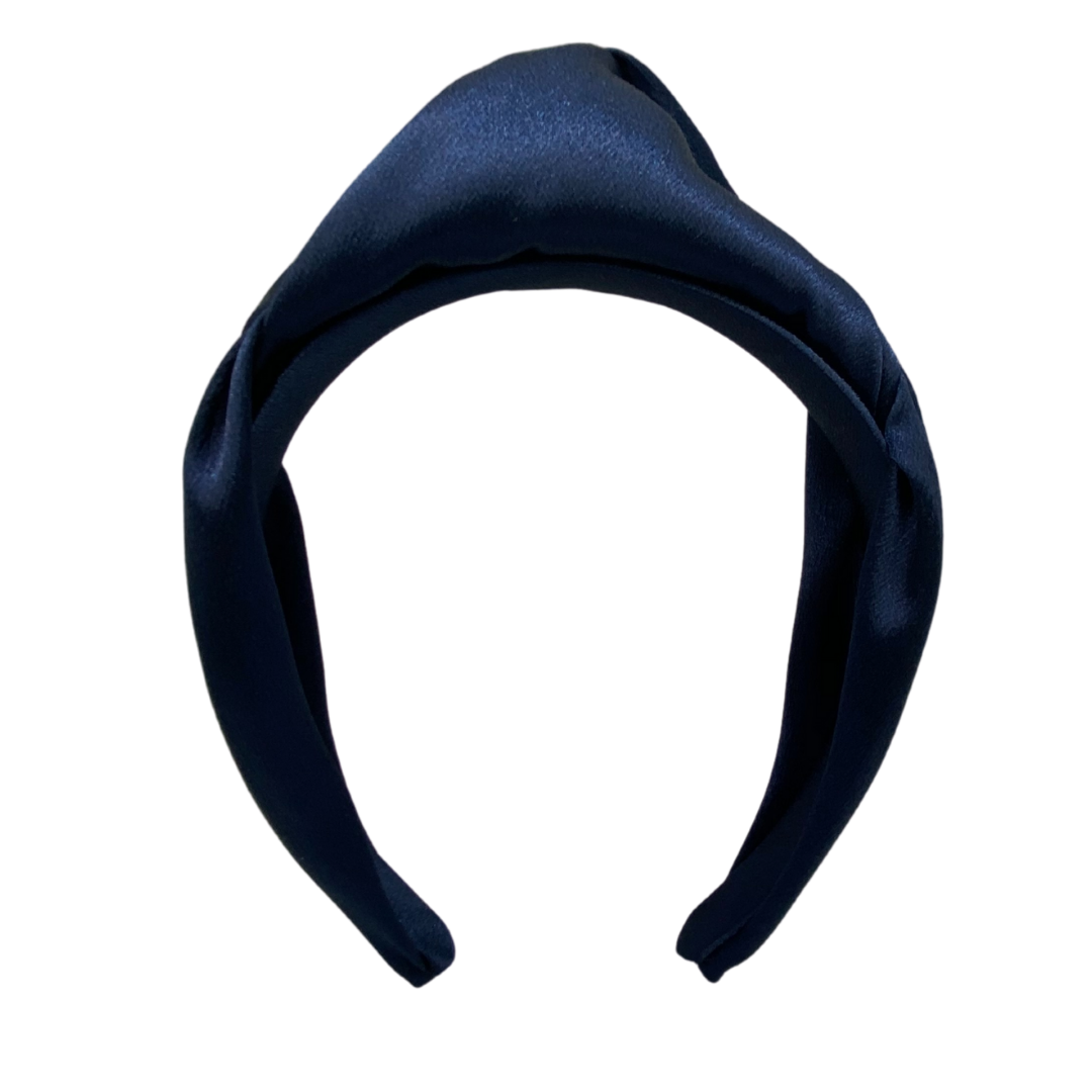 MUM's CORNER- AYO LARGE KNOT HEADBAND IN CREPE SATIN