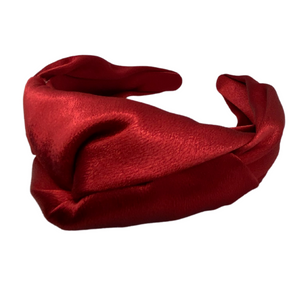 MUM's CORNER- AYO LARGE KNOT HEADBAND IN CREPE SATIN