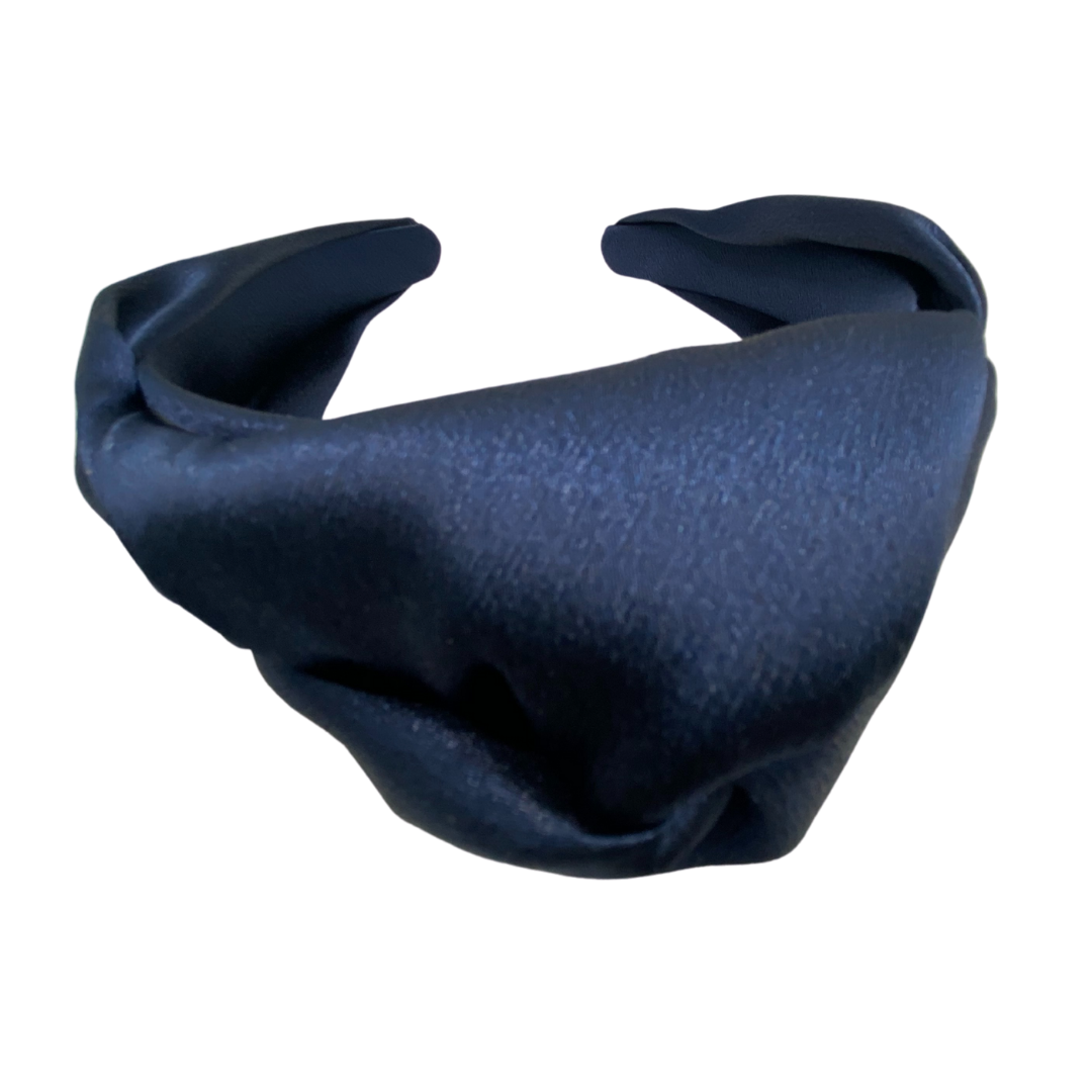 MUM's CORNER- AYO LARGE KNOT HEADBAND IN CREPE SATIN