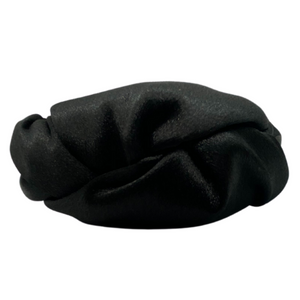 MUM's CORNER- AYO LARGE KNOT HEADBAND IN CREPE SATIN